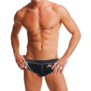 Diana Wanted Mens Swim Trunks Black-0