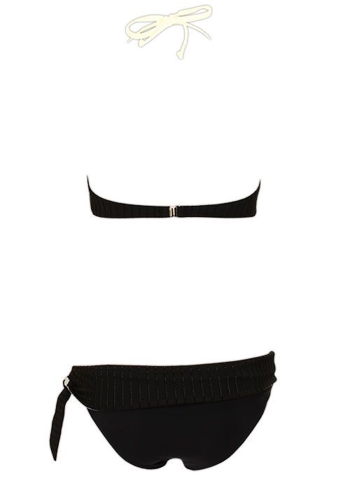 Melie & Madeleine Black & White Jenny Bikini C Cup