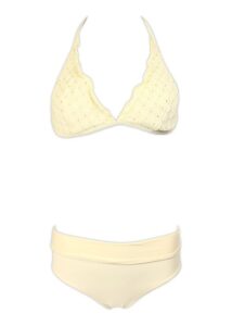 Melie & Madeleine Rosella Swim Bikini - Cream