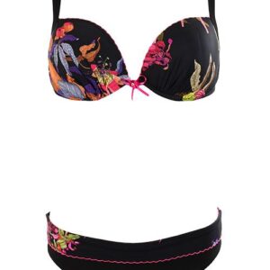 Melie & Madeleine Tamara Bikini In Black B Cup