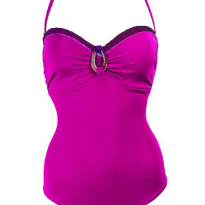 Melie & Madeleine Ursula Swimsuit - Fuchsia/Purple-0