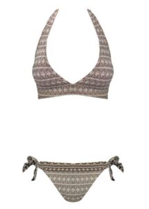 Melie & Madeleine Vesna Swim Bikini - Brown / White