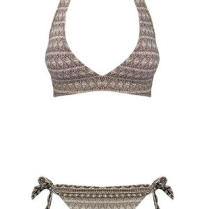 Melie & Madeleine Vesna Swim Bikini - Brown / White