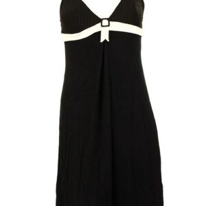 Melie & Madeleine Black/White Jole Beach Dress