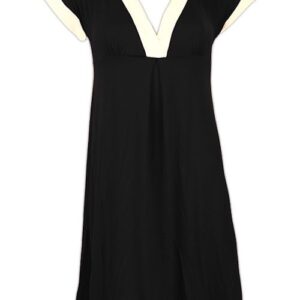 Melie & Madeleine Black/White Maria Beach Dress