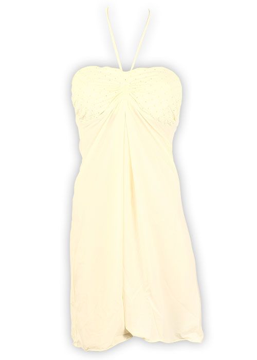 Melie & Madeleine Ivory Rossana Beach Dress