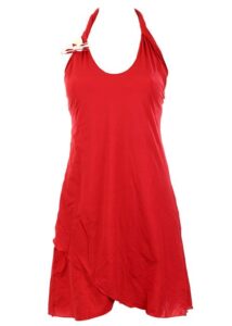 Melie & Madeleine Red Sibilla Beach Dress