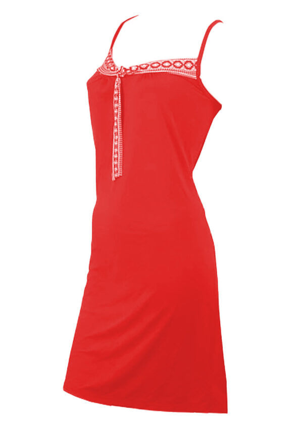 Melie & Madeleine Virginia Beach Dress - Red / White