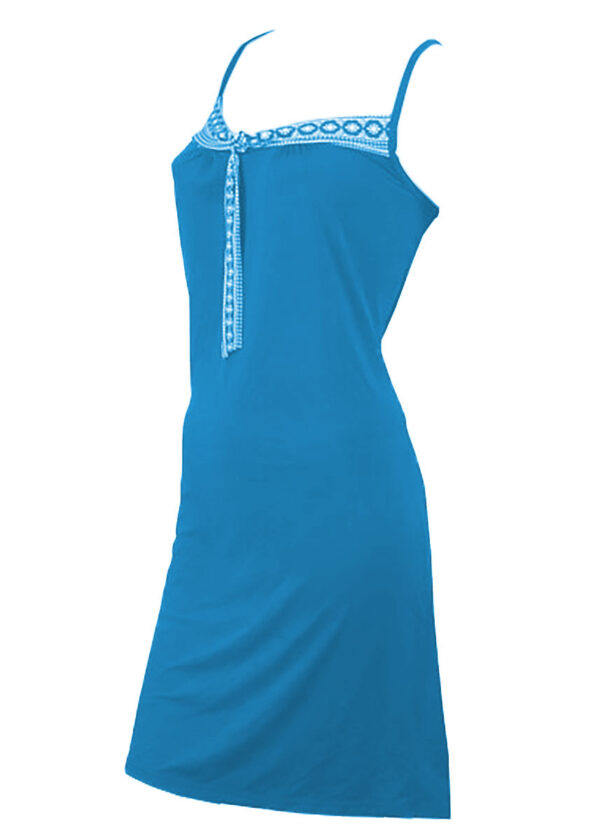 Melie & Madeleine Virginia Beach Dress - Blue / White