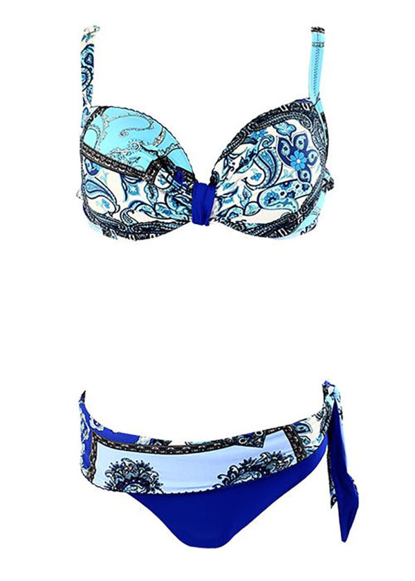 Melie & Madeleine Blue Agata Bikini