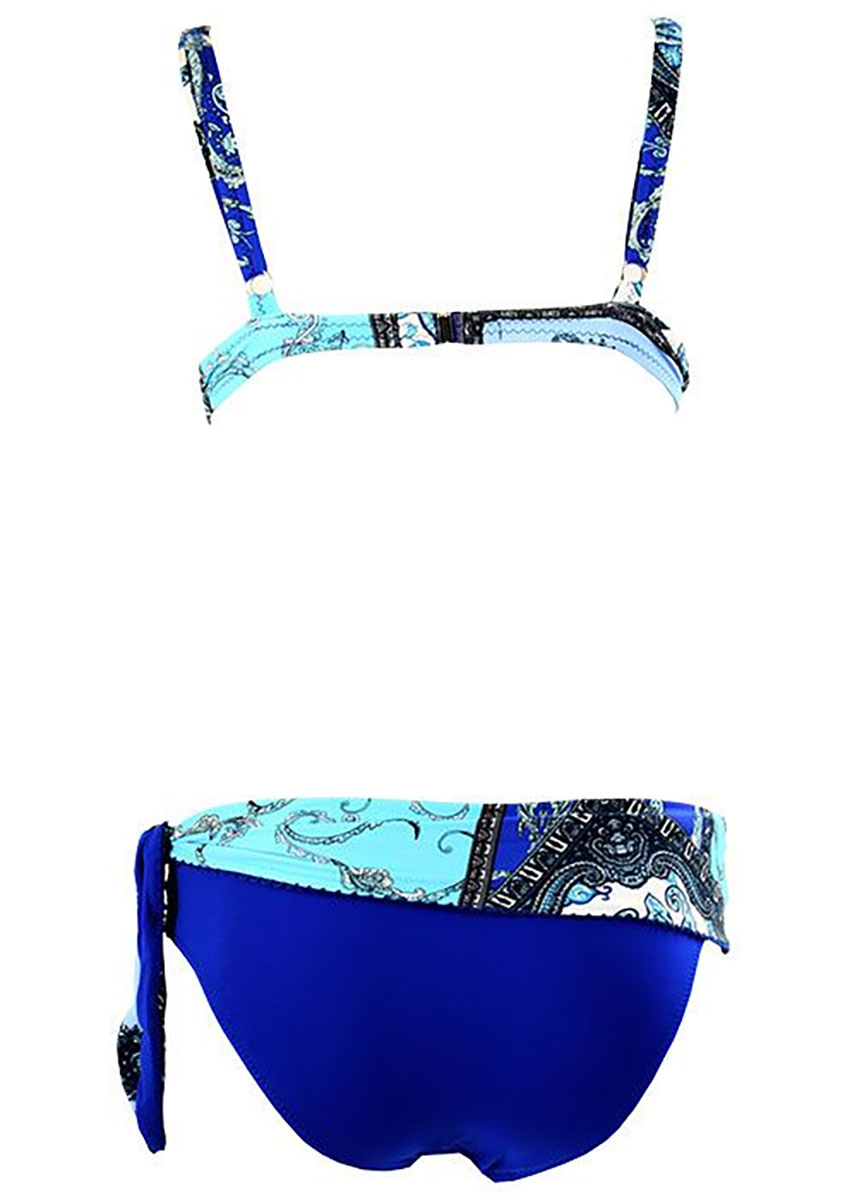 Melie and Madeleine Blue Agata Swim Bikini-612883