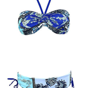 Melie & Madeleine Blue Alice Bikini