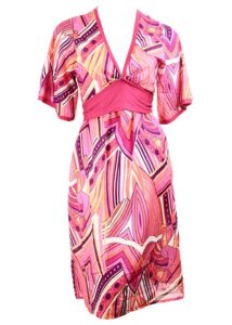 Melie & Madeleine Pink Irene Kaftan