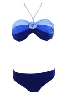 Melie & Madeleine Blue Miranda Bikini
