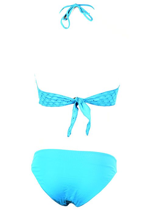 Melie & Madeleine Blue Romina Bikini in a B Cup
