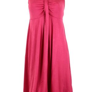 Melie & Madeleine Perla Pink/White Beach Dress