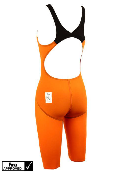 Blueseventy NERO TX KneeSkin Open Back Orange