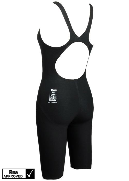 Blueseventy Nero 14 Kneesuit Open Back Black