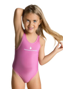 Aquasphere Eva Girls Costume Pink