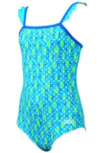 Zoggs Girls Fish Fun Frill Classicback Costume