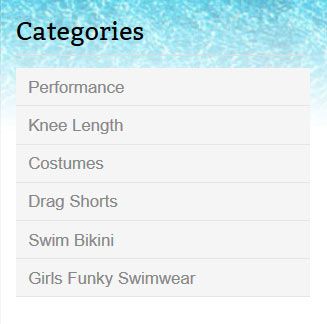 Girls Swimwear Categories