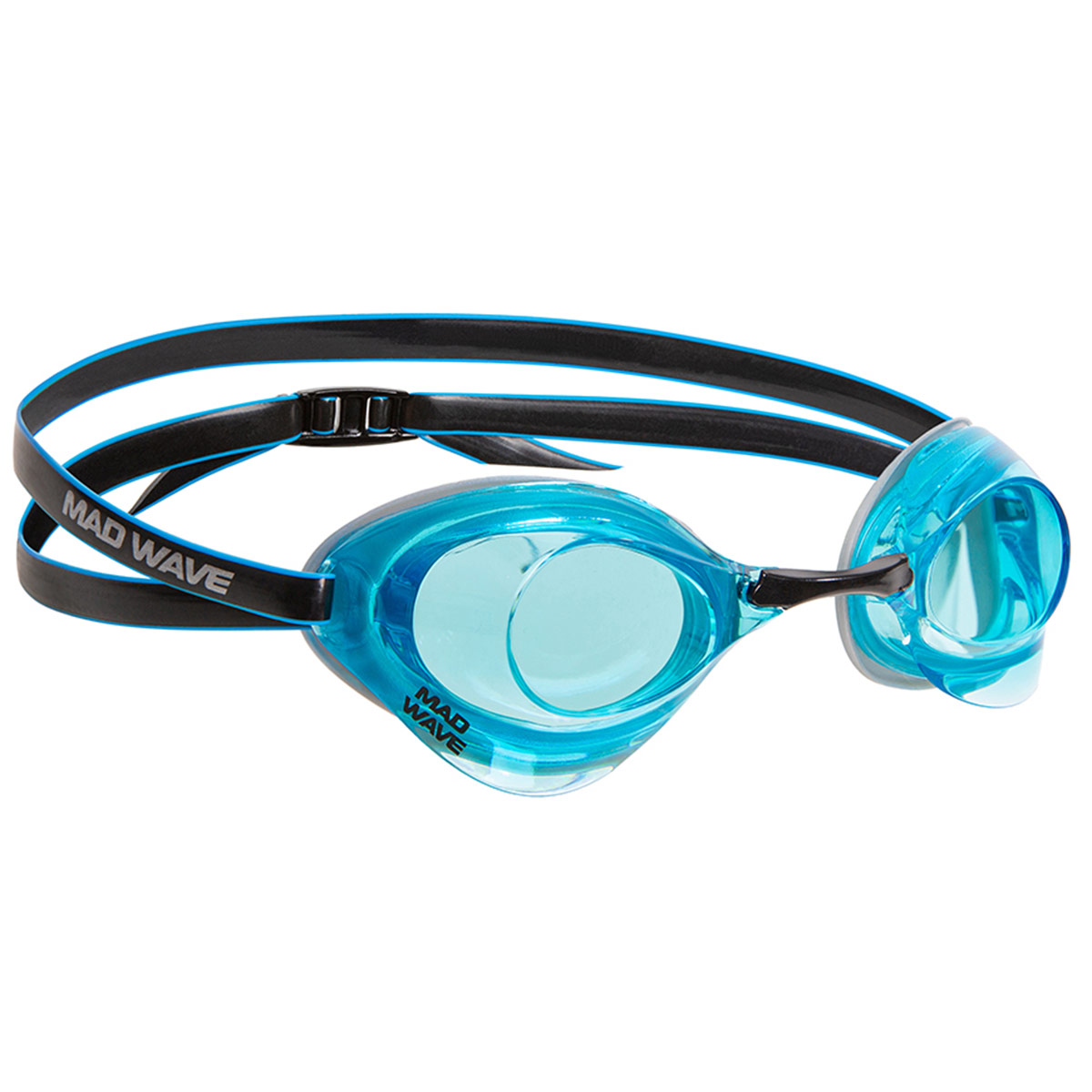 Mad Wave Turbo Racer II Goggles - Azure