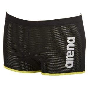 Arena Square Cut Drag Shorts Black