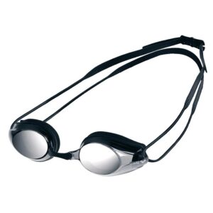 Arena Tracks Mirrored Racing Goggles V2 Black/Silver