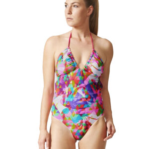 Adidas Womens Beach One Piece Costume Pink