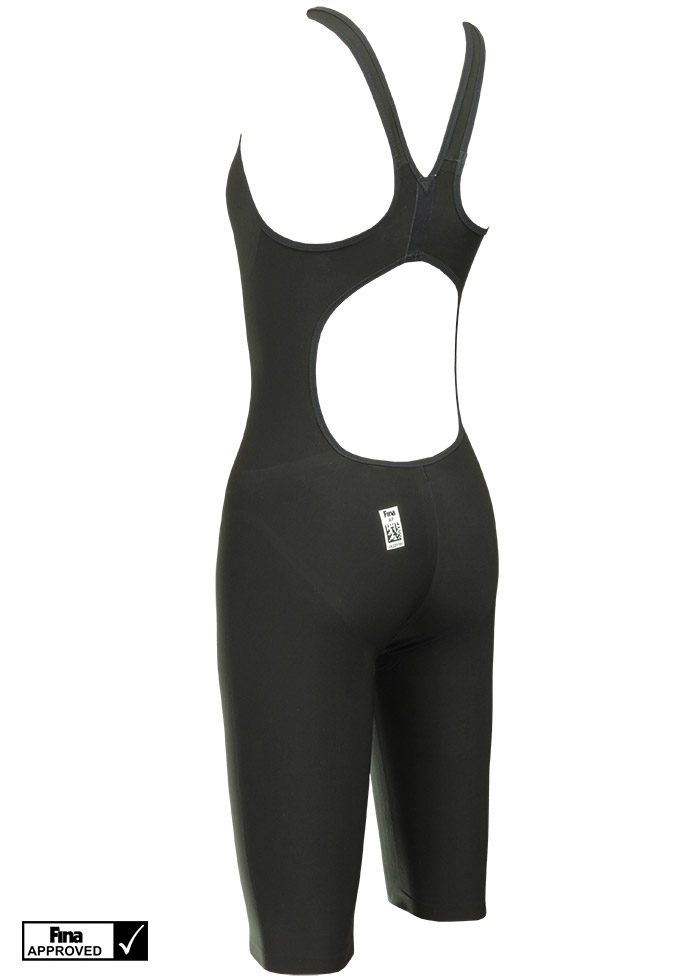 Jaked J Katana Knee Suit Open Back Black