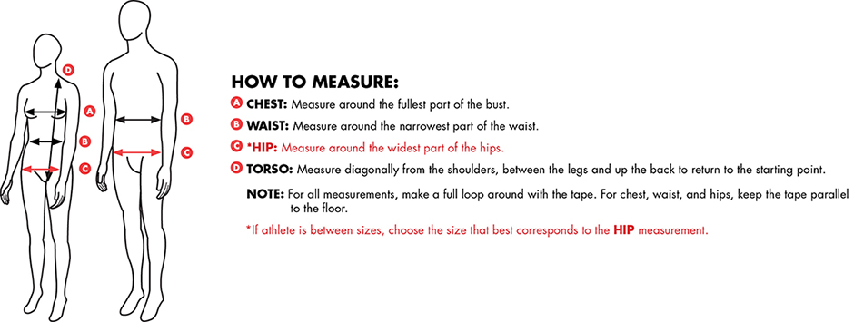 TYR Avictor Size Guide