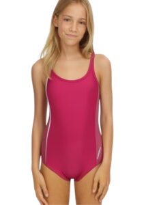 Aquasphere Clara Girls Swimsuit - Pink / Purple