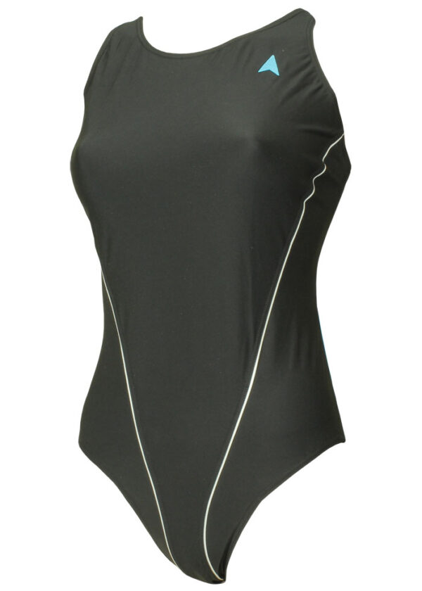 Diana Womens Meredit Swimsuit - Black Front