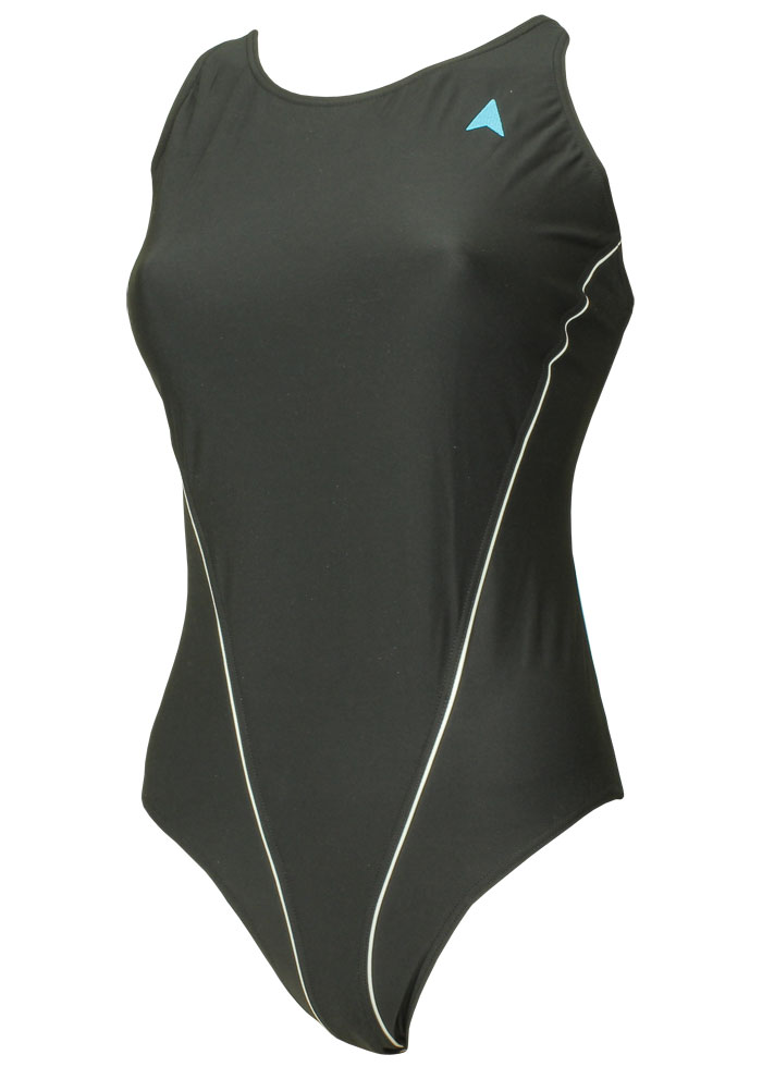 Diana Womens Meredit Swimsuit - Black Front
