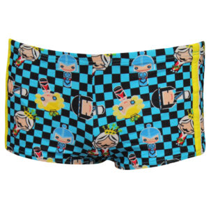 Diana Boys Cooper Swim Trunks - Blue Front