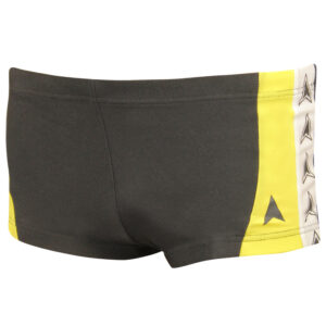 Diana Boys ilan Swim Shorts - Black / Yellow Front