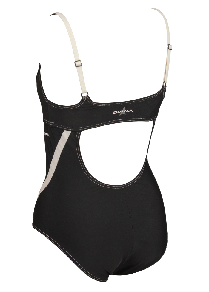 Diana Womens Izabel Swimsuit - Black / White