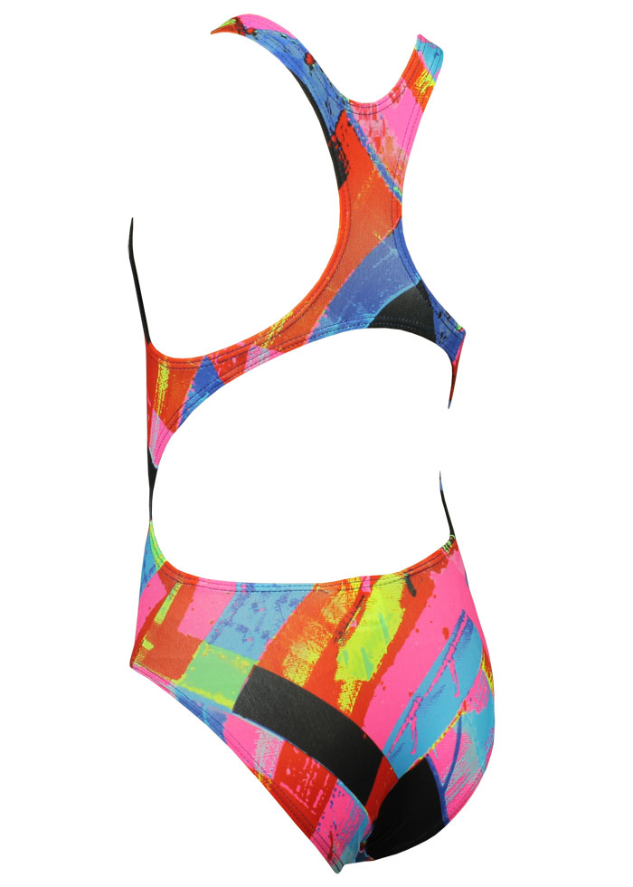 Maru Girls Woven Pacer Rave Back - Multi