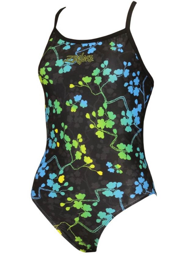 Zealous Womens Botanical Swimming Costume