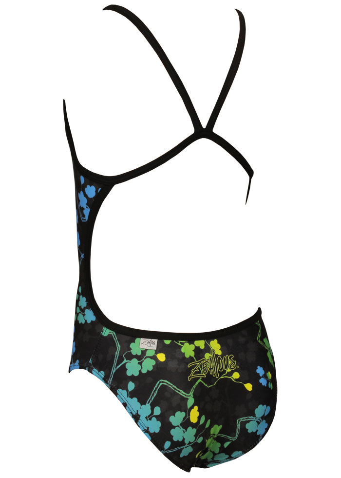 Zealous Girls Botanical One Piece Swimsuit
