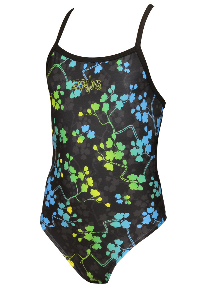 Zealous Girls Botanical One Piece Swimsuit