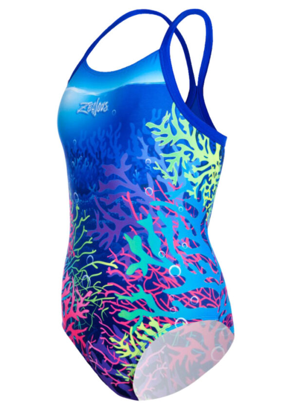 Zealous Womens Aqua Marine Costume