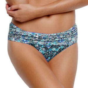 Azura Endless Summer Wide Gathered Band Pant - Blue