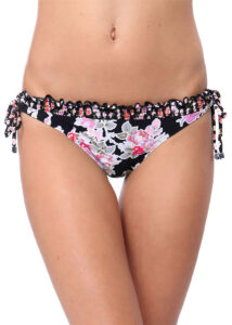 Azura Field Day Frill Tie Side Pant - Coral