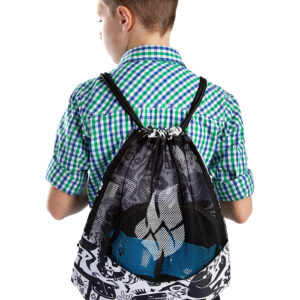 Mad Wave Dry Gym Bag - Black / White