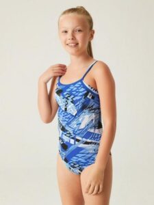Dolfin Zephyr Girls Swimsuit - Blue