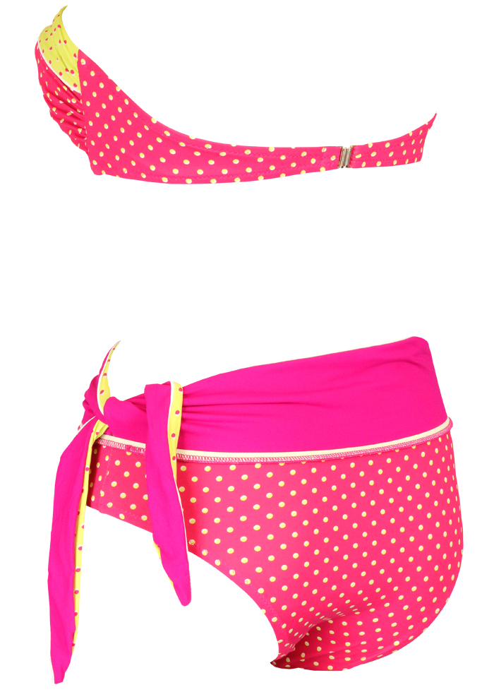 Melie & Madeleine Pink Fulvia Bikini