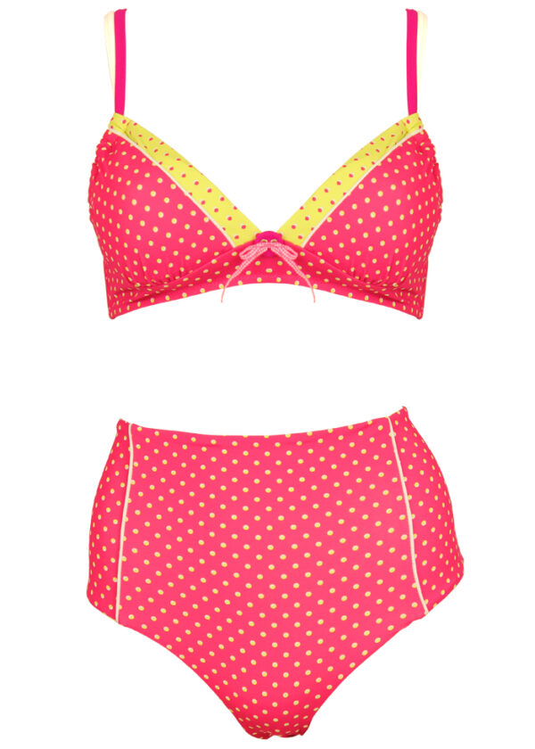 Melie & Madeleine Pink Flaminia Bikini