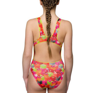 Maru Tower Blokk Girls Swimsuit