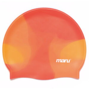 Maru Silicone Swim Cap Orange